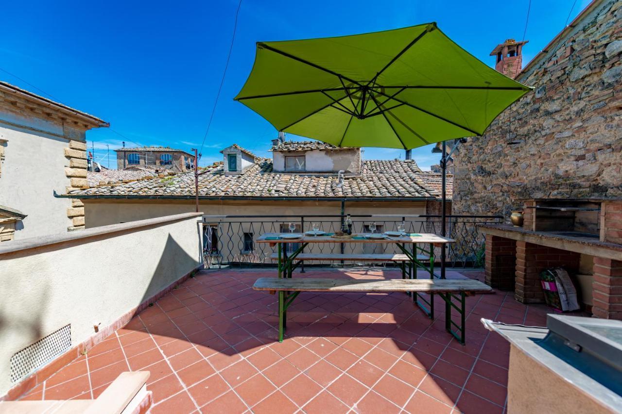 Apartamento Terrazza Dei Sarti Central Volterra Penthouse 6 Beds & More Exterior foto